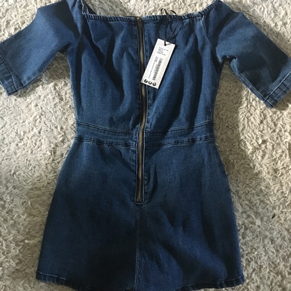 Off The Shoulder Romper - Picture 1 of 3